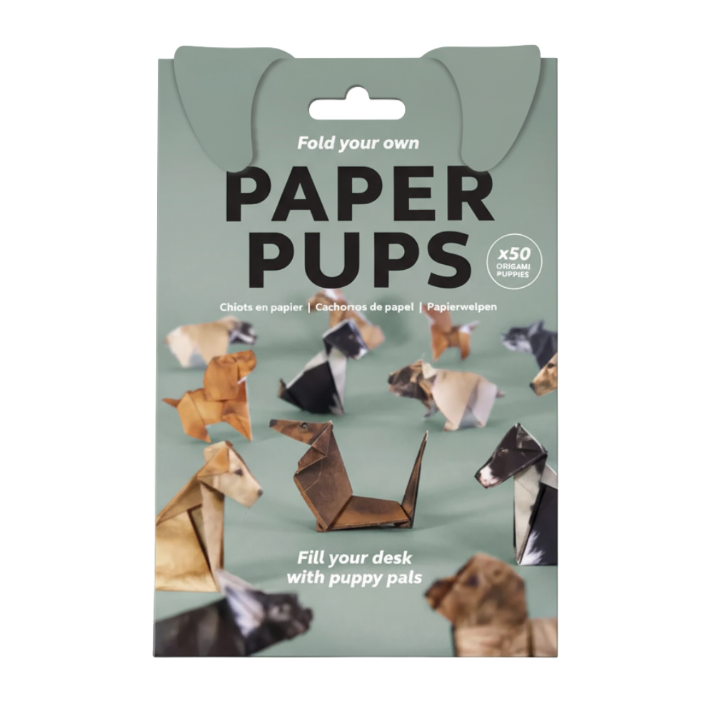 3D-origamipapper med husdjursmotiv -Hund - Ozerty