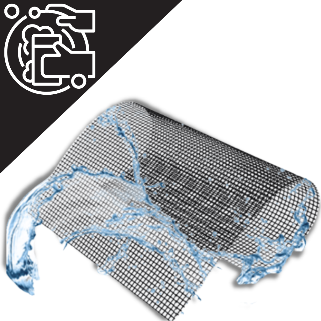 5-delar Non Stick BBQ grillmatta - Ozerty