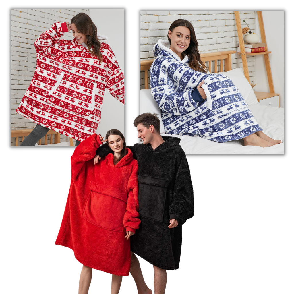 Giant Felt Hoodie
