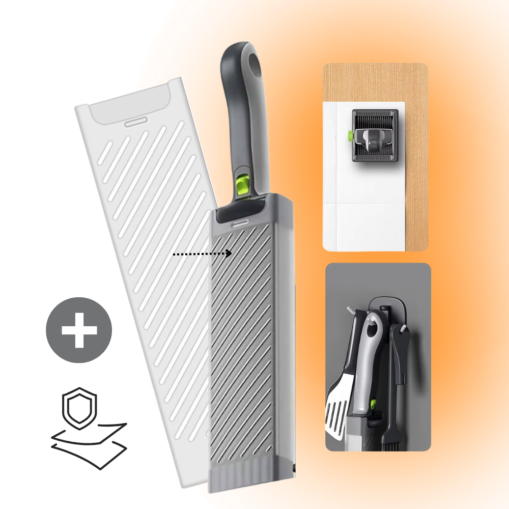 Manuell köttskivare med justerbar tjocklek - Ozerty