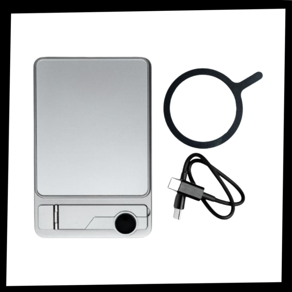 Tunn magnetisk Apple powerbank - Ozerty