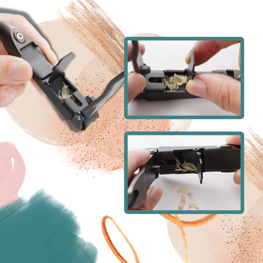 Nagelklippare med behållare - Ozerty