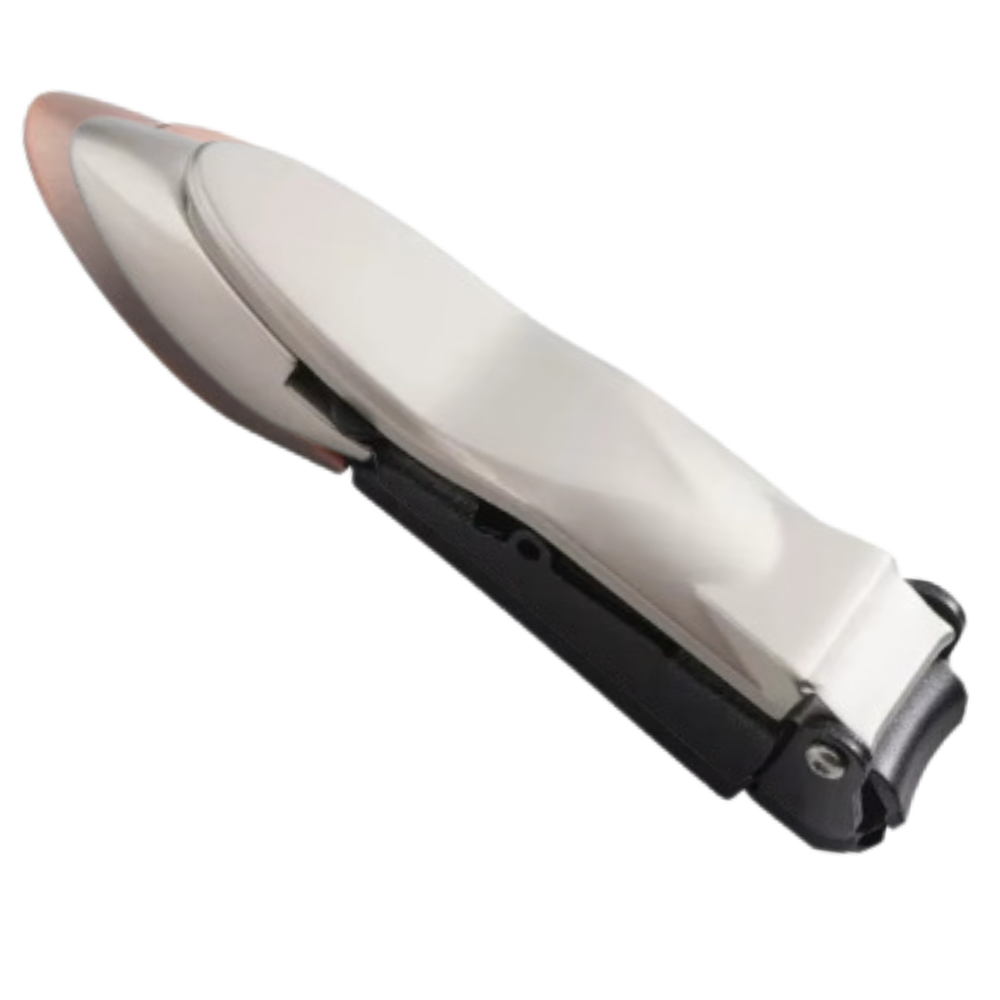 Nagelklippare med behållare -Elfenben - Ozerty