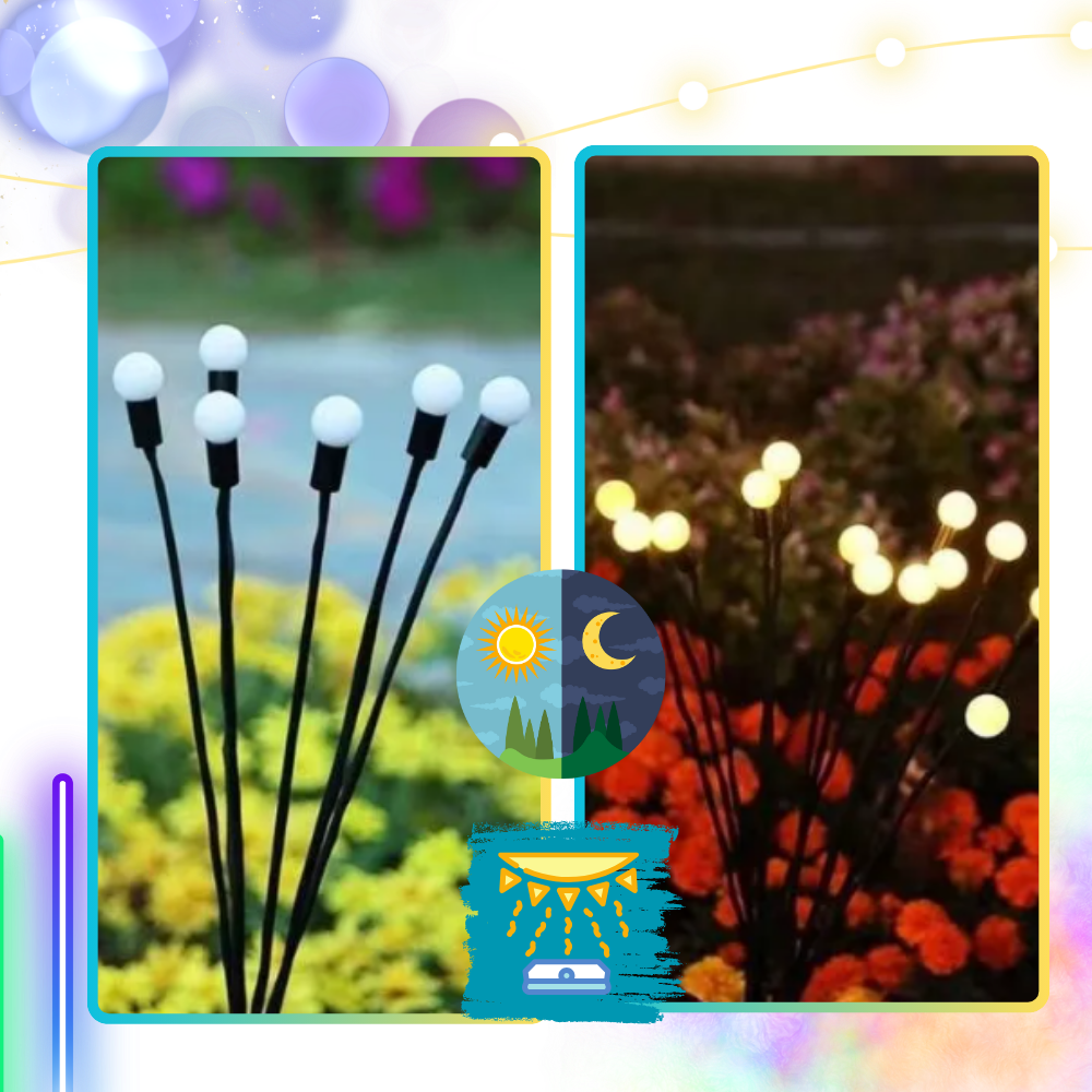 Automatisk Vattentät LED Solcellsbelysning För Utomhusbruk - Ozerty