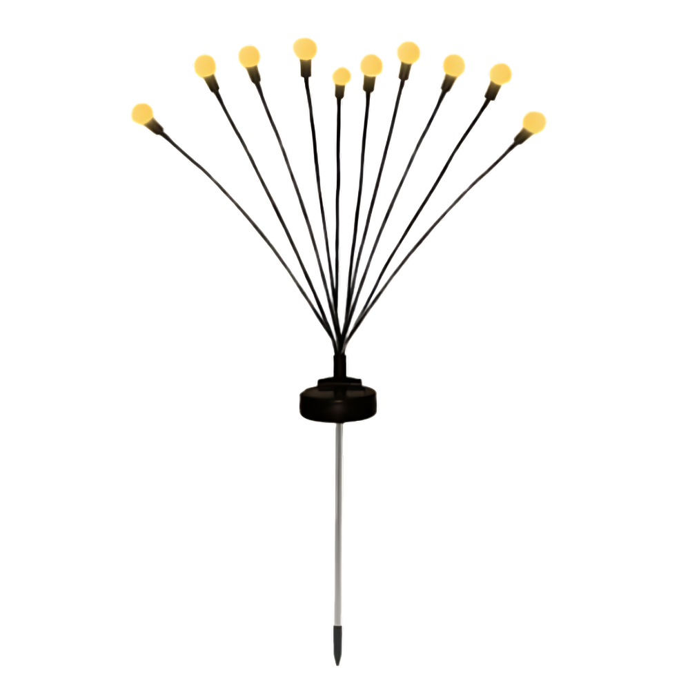 Automatisk Vattentät LED Solcellsbelysning För Utomhusbruk -Varm vit - Ozerty