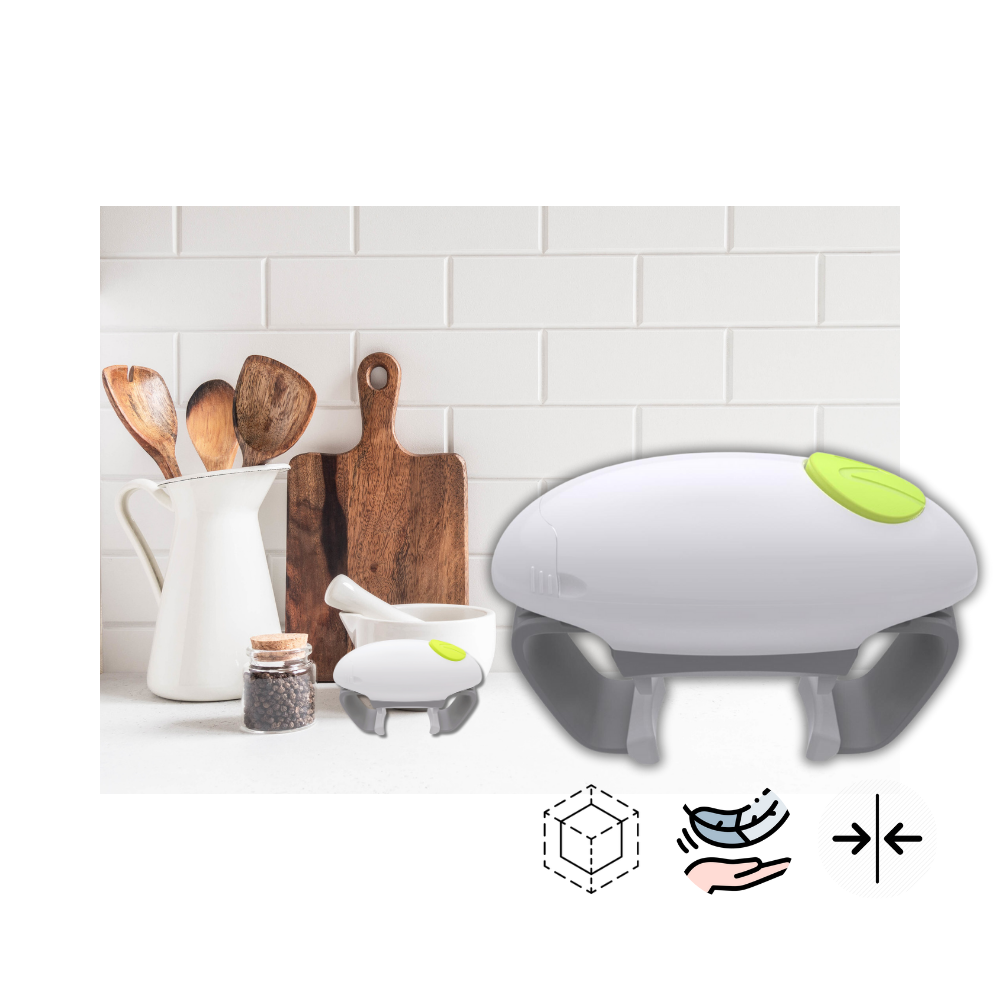 Automatisk Elektrisk Burköppnare - Ozerty