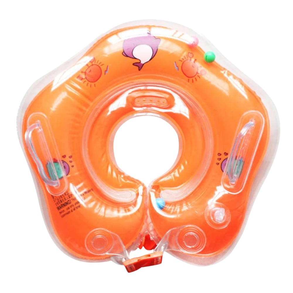 Baby flytande halsring -Orange - Ozerty
