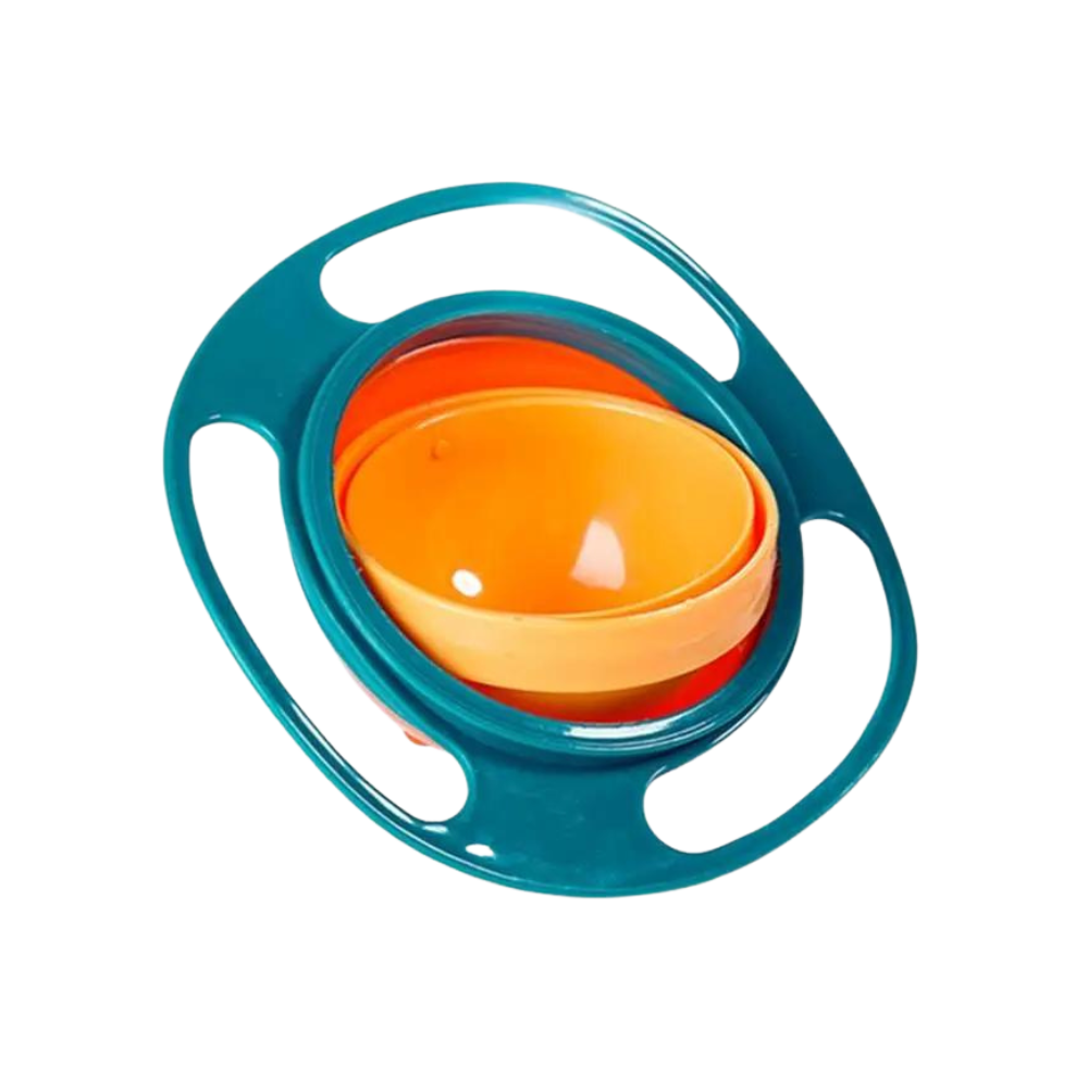 Baby universell gyro-skål -Grön - Ozerty