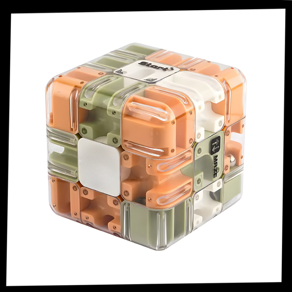 Labyrintkub för hjärnträning - Ozerty