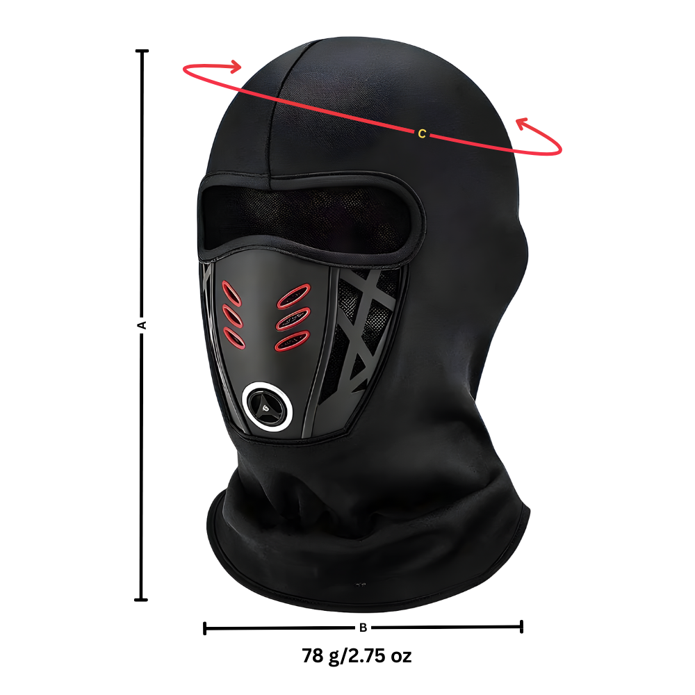 Andningsbar fleece 360 balaclava - Ozerty
