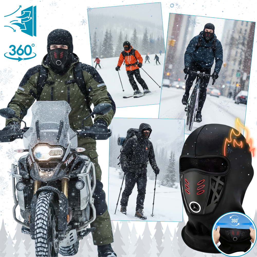 Andningsbar fleece 360 balaclava - Ozerty