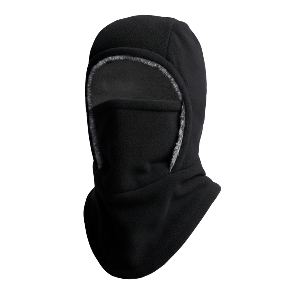Andningsbar skidmask -Svart - Ozerty