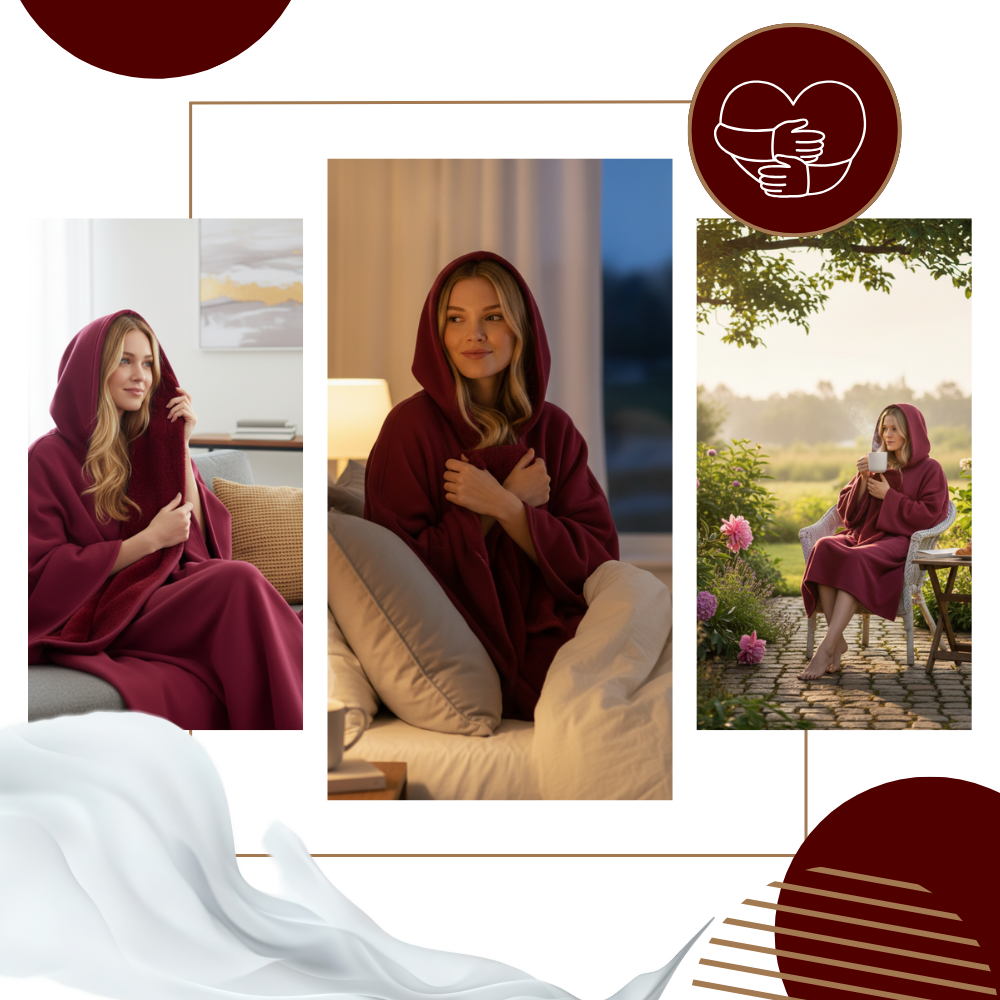 Lugnande tyngd hoodie - Ozerty