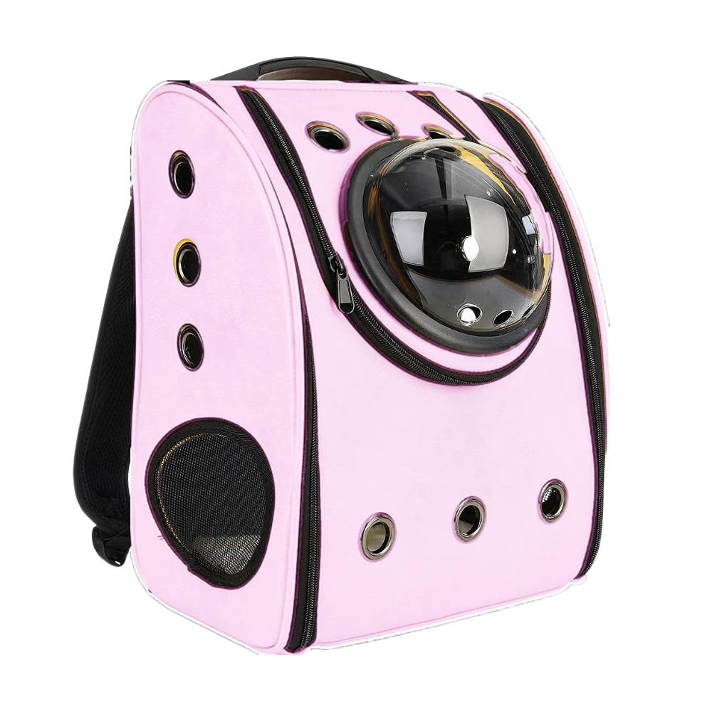 Ryggsäck för katter -Rosa - Ozerty