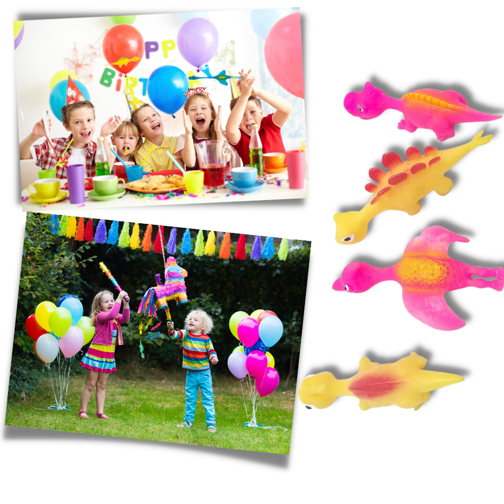 Slangbella med dinosaurier - Ozerty