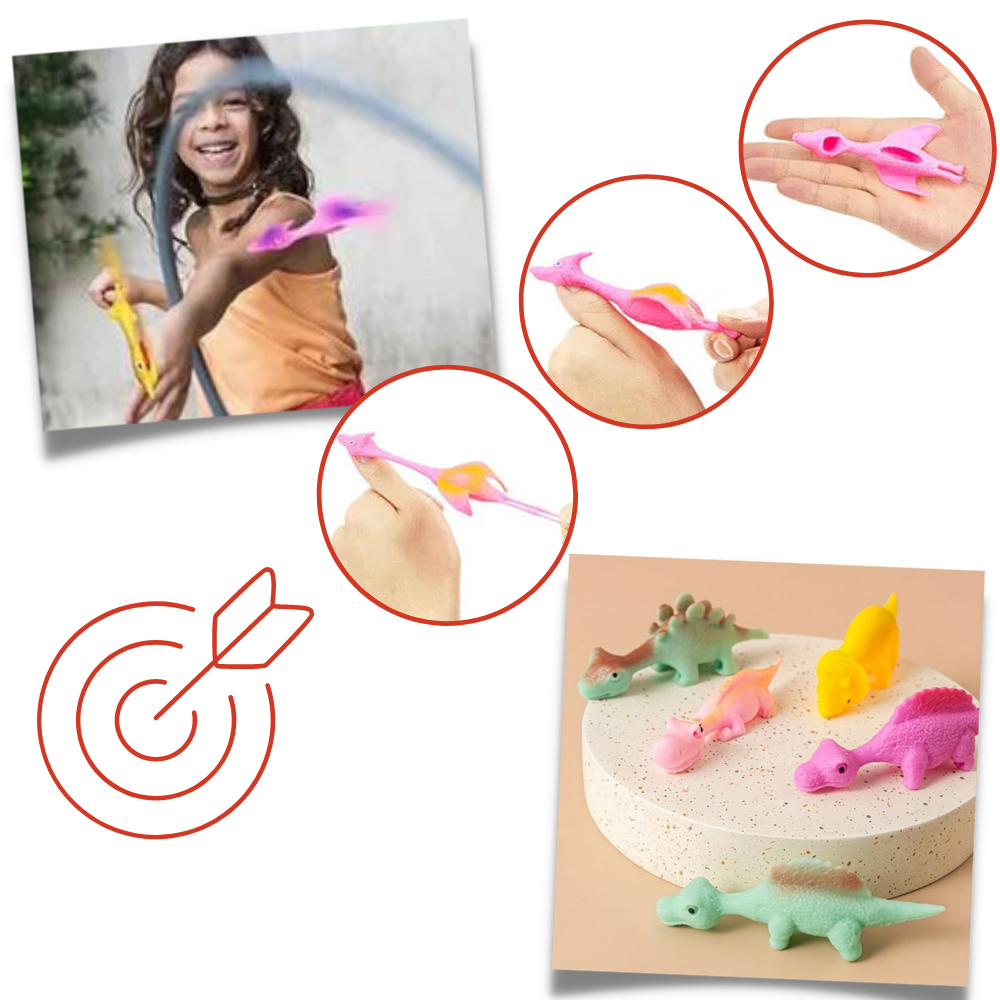 Slangbella med dinosaurier - Ozerty