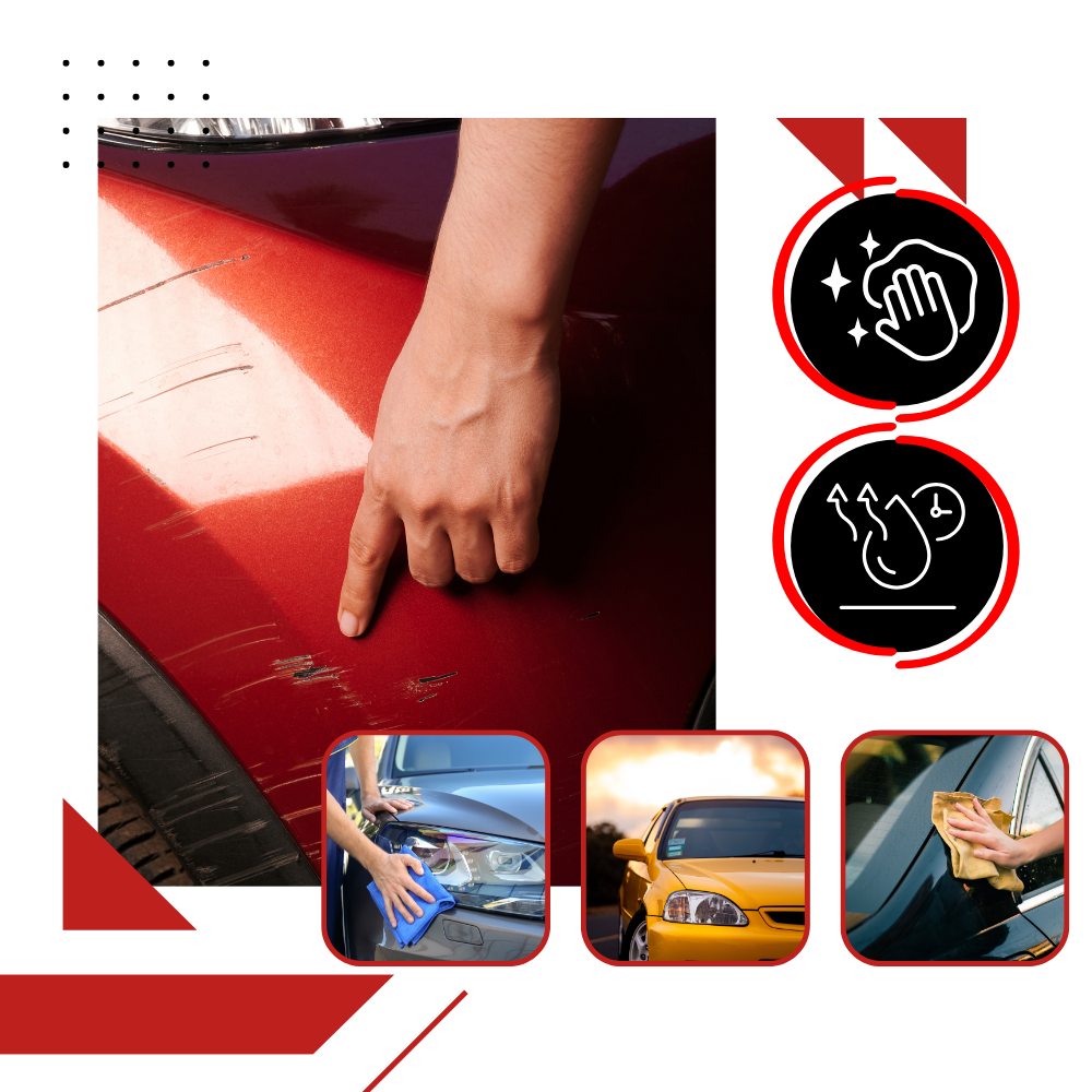 Keramisk nano-spray för bilrepor - Ozerty