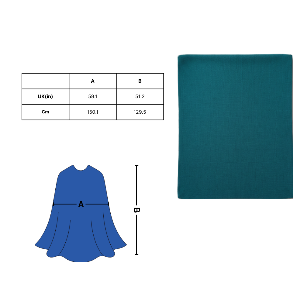 Chic stickad poncho för kvinnor - Ozerty