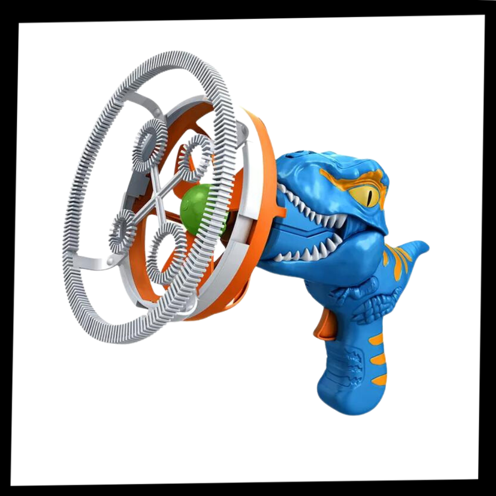 Färgstark dinosaurie bubbelmaskin - Ozerty