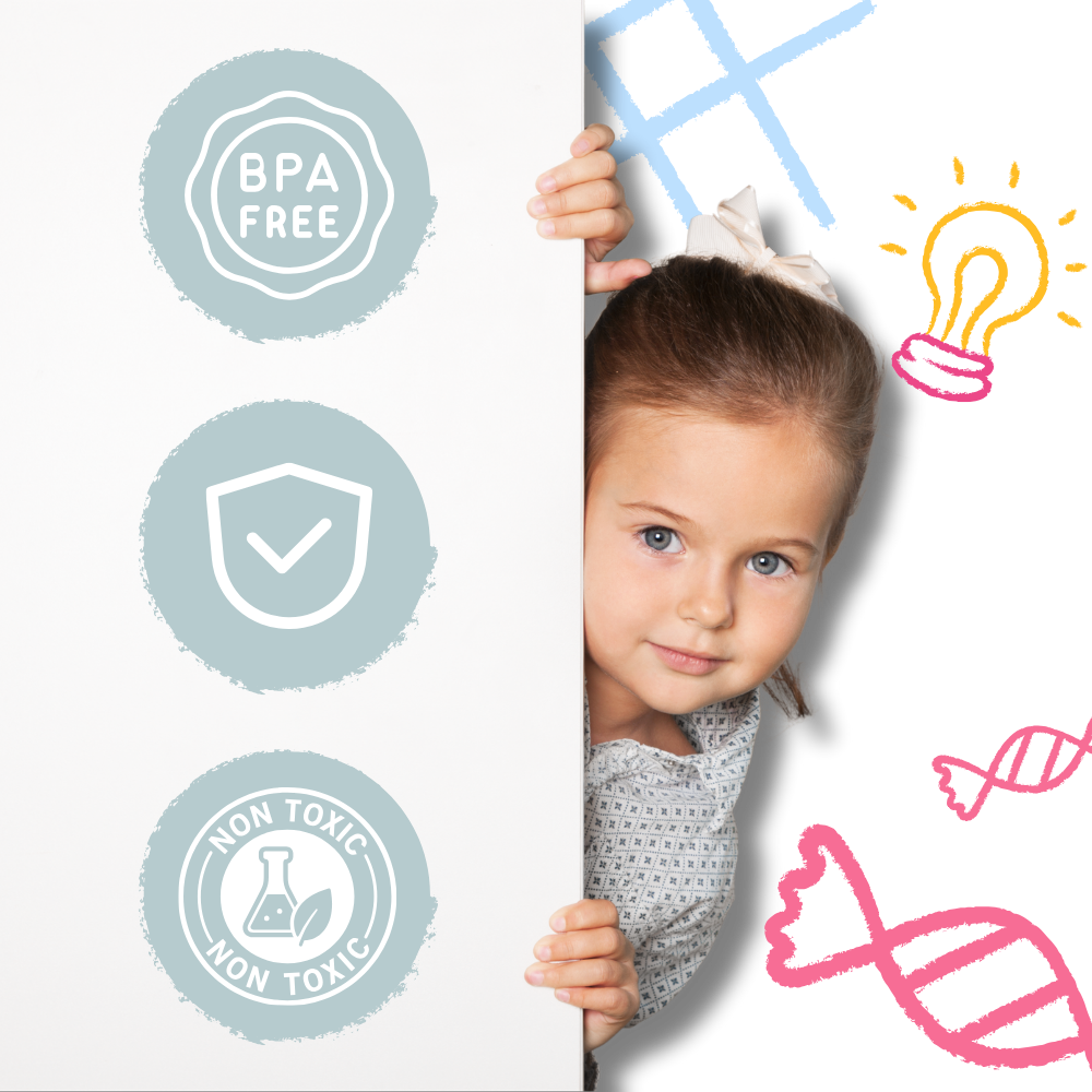 Färgglada pedagogiska magneter - Ozerty