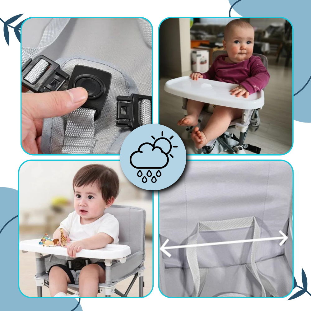 Kompakt hopfällbar barnstol - Ozerty