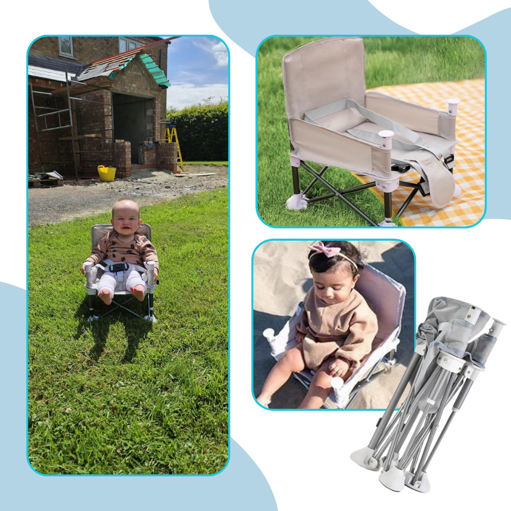 Kompakt hopfällbar barnstol - Ozerty