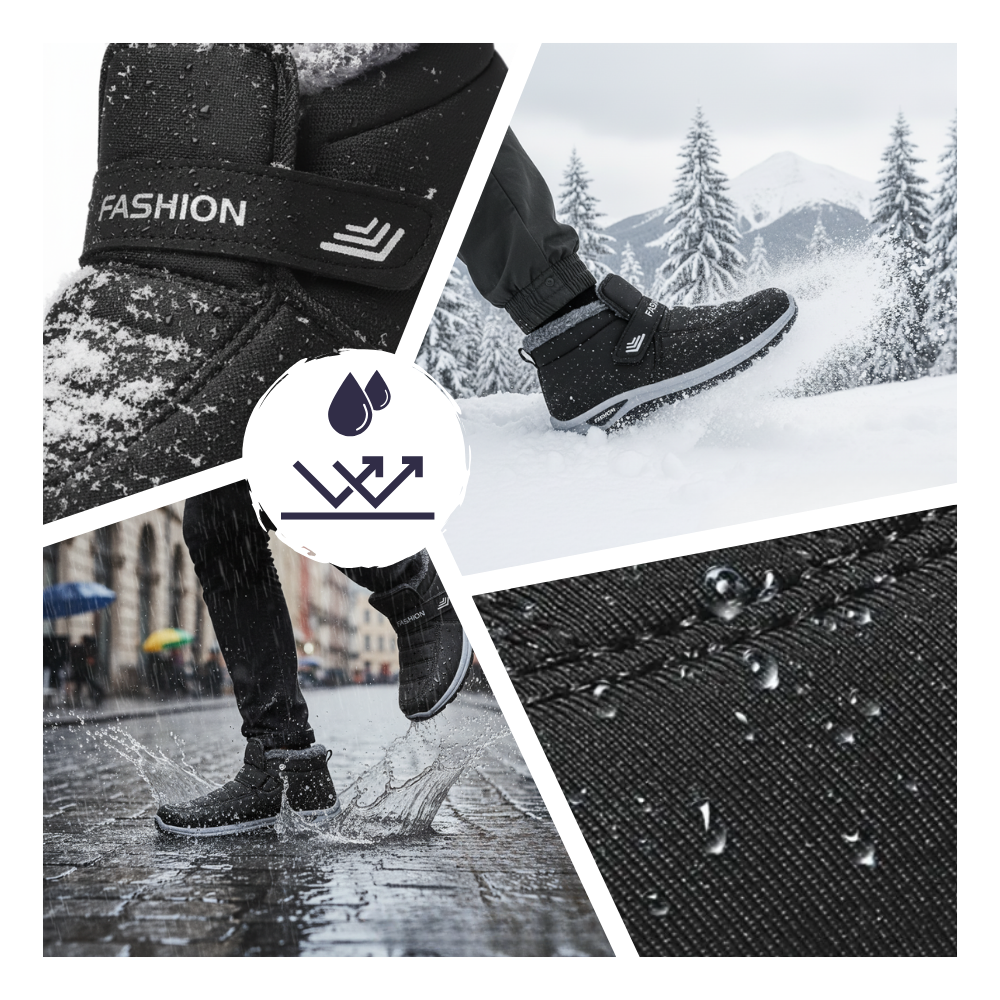 Vinterstövlar med vaddering - Ozerty