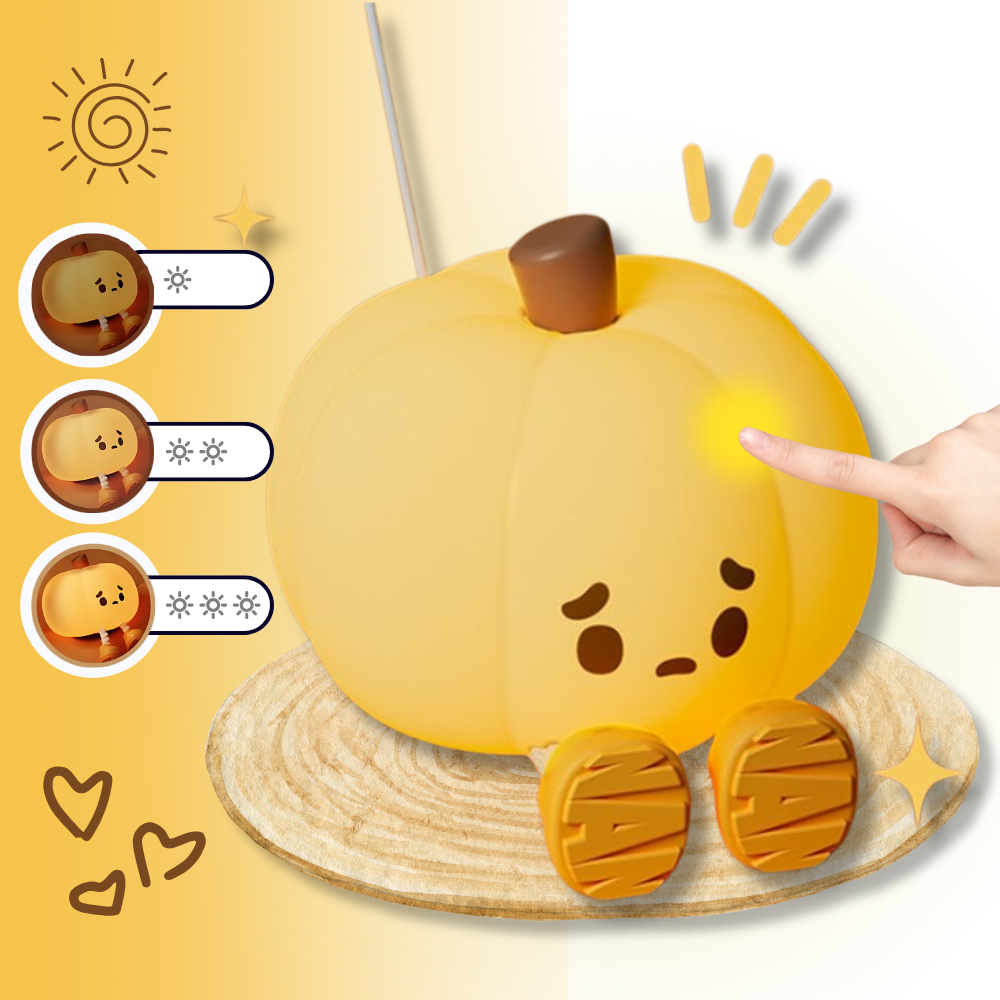 Söt och Sorgsen Pumpanattlampa - Ozerty