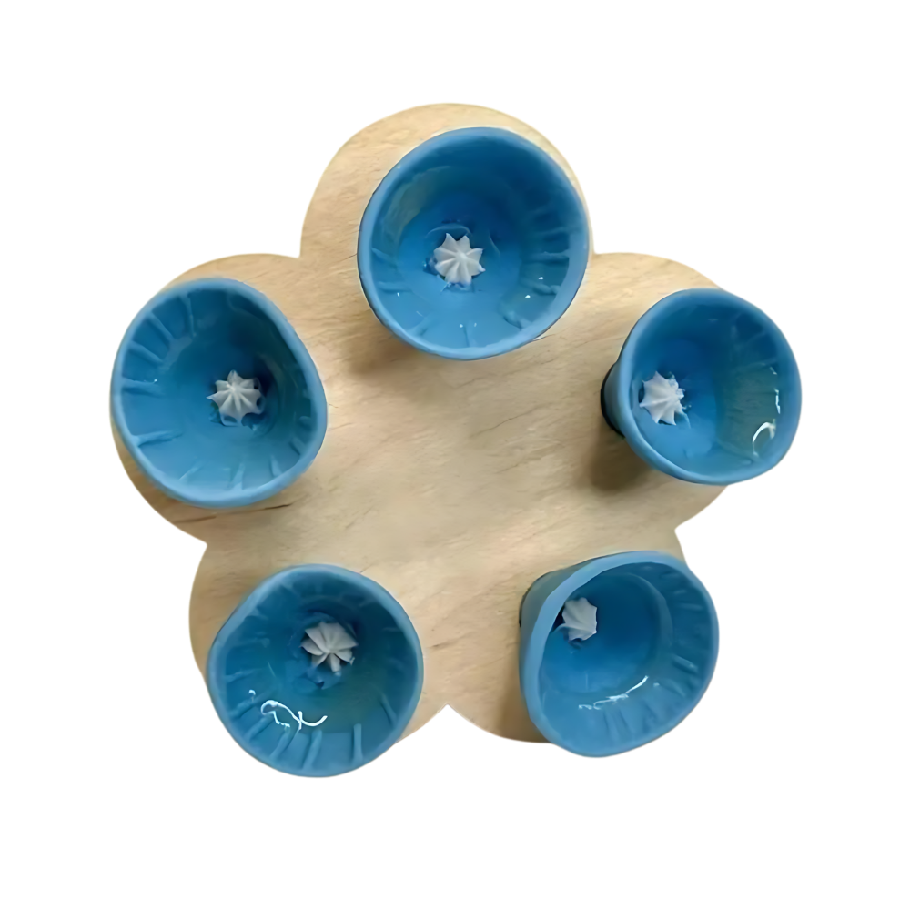 Diskret kopp för bin -Blå - Ozerty