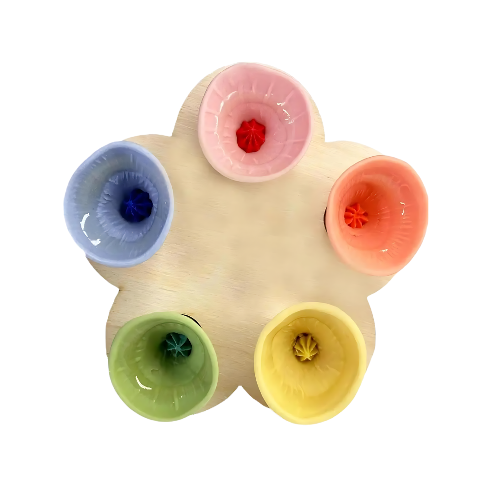 Diskret kopp för bin -Flerfärgad - Ozerty