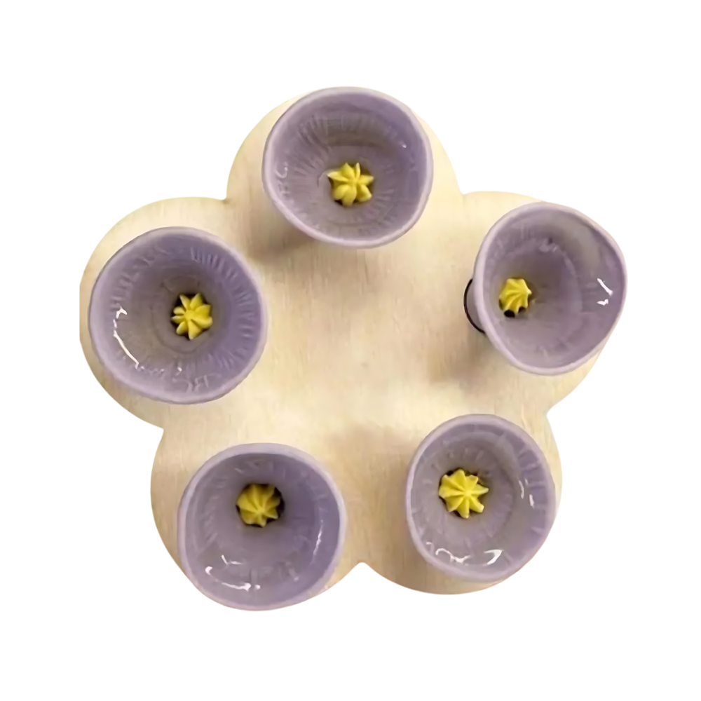 Diskret kopp för bin -Lila - Ozerty