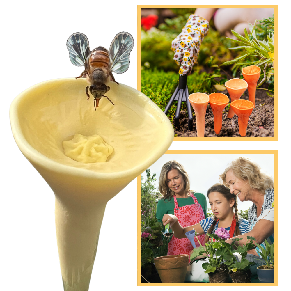 Diskret UV-reaktiv vattenskål för bin - Ozerty