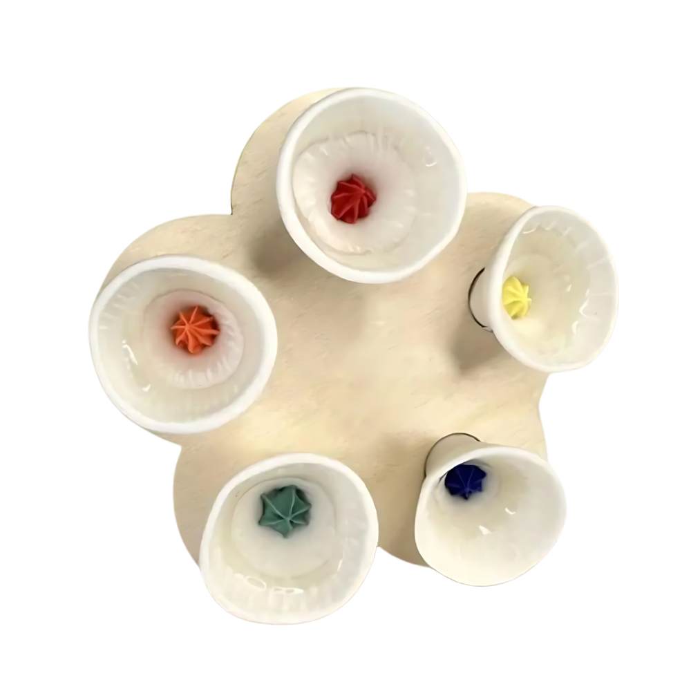 Diskret kopp för bin -Vit - Ozerty