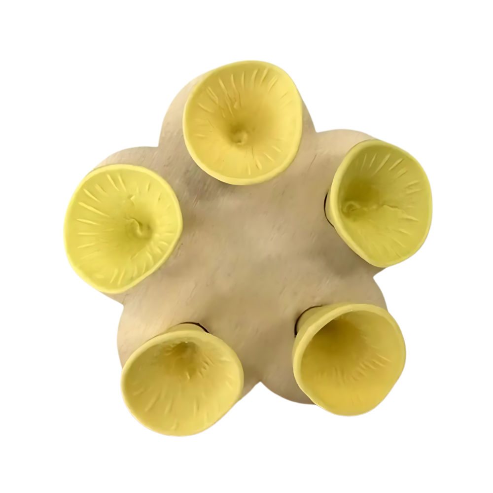 Diskret kopp för bin -Gul - Ozerty