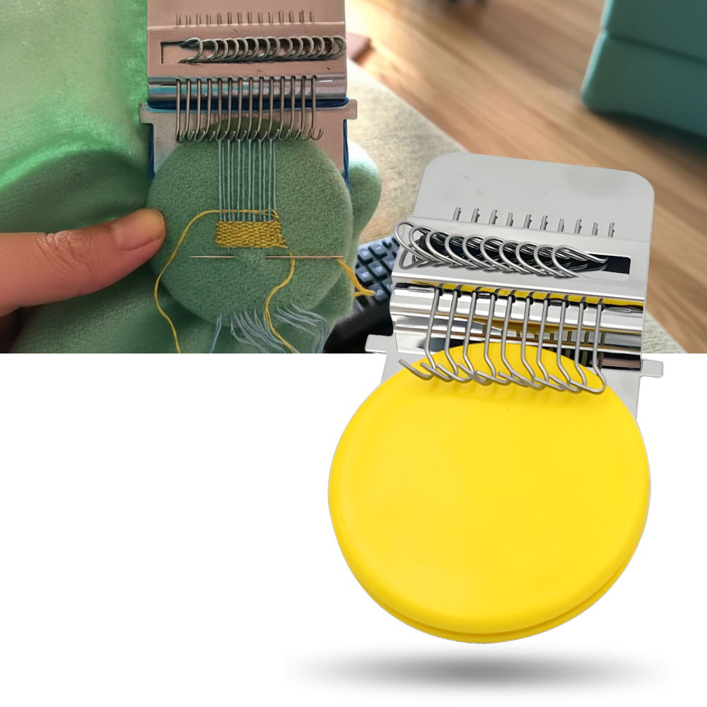 DIY-vävstol för tygreparation - Ozerty