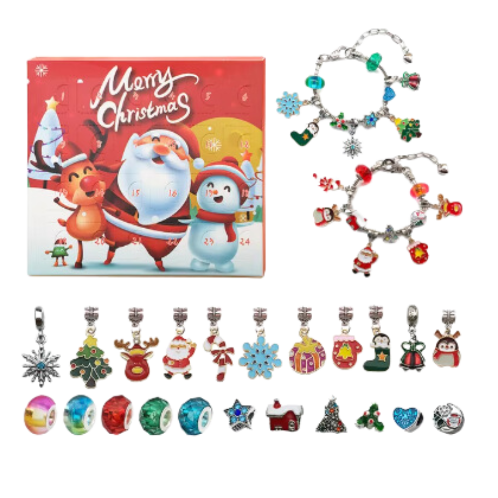 DIY Smycken Adventskalender -Glad jultomte - Ozerty