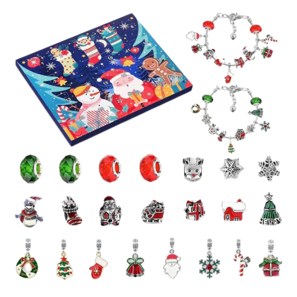 DIY Smycken Adventskalender -Snögubbe - Ozerty