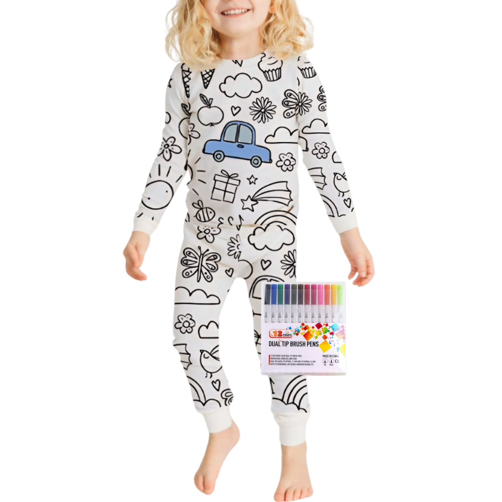 Doodle Dream Pyjamas -Vacker dag - Ozerty