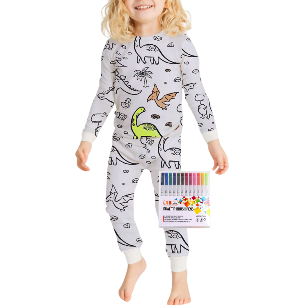 Doodle Dream Pyjamas -Dinosaurier - Ozerty