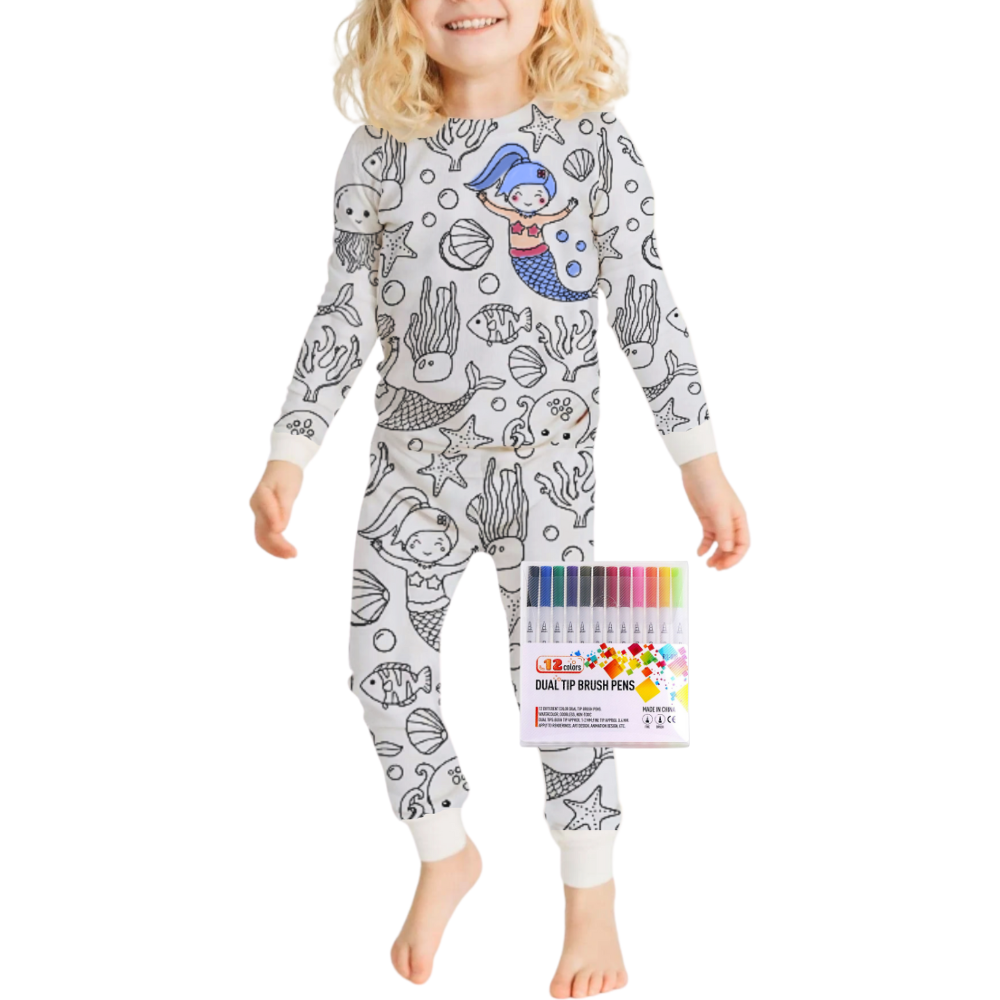 Doodle Dream Pyjamas -Lilla sjöjungfrun - Ozerty