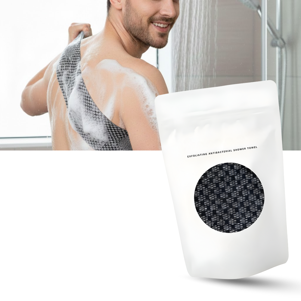 Djuprengörande dubbelsidig tvättlapp - Ozerty