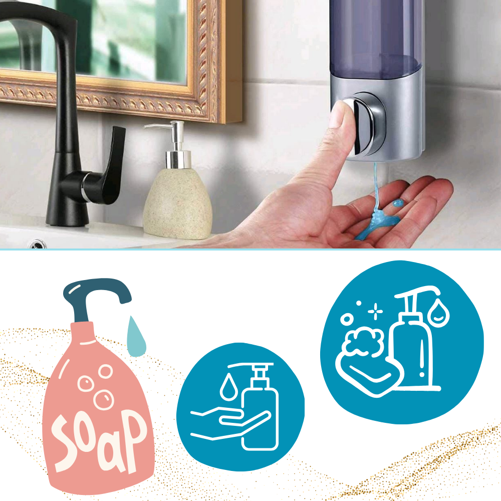 Easy control väggmonterad tvålpump - Ozerty