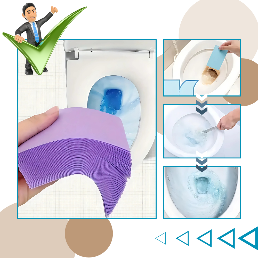 Ekologiska rengöringsark - Ozerty