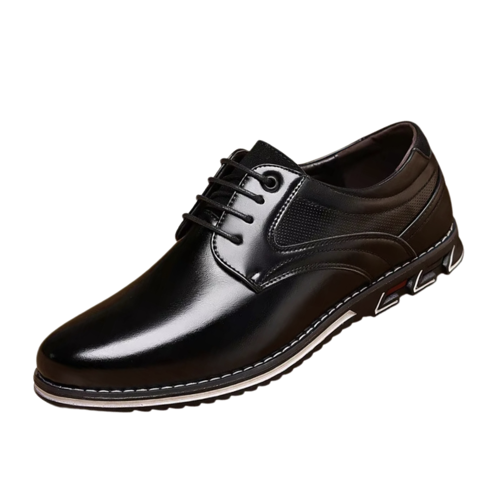 Ortopediska Gatsby-skor -Svart - Ozerty