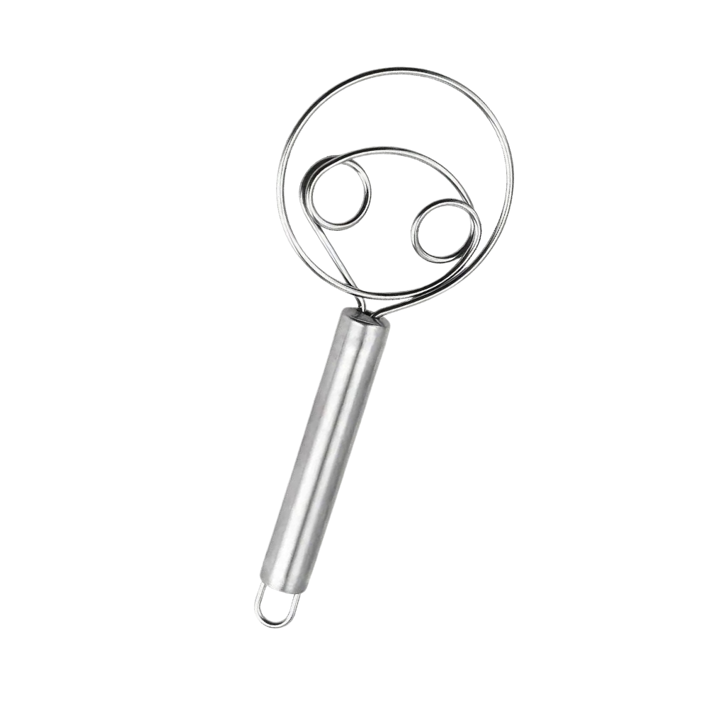 Enkel degvisp i rostfritt stål - Ozerty