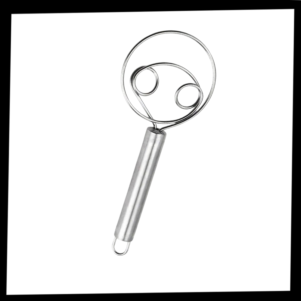 Enkel degvisp i rostfritt stål - Ozerty