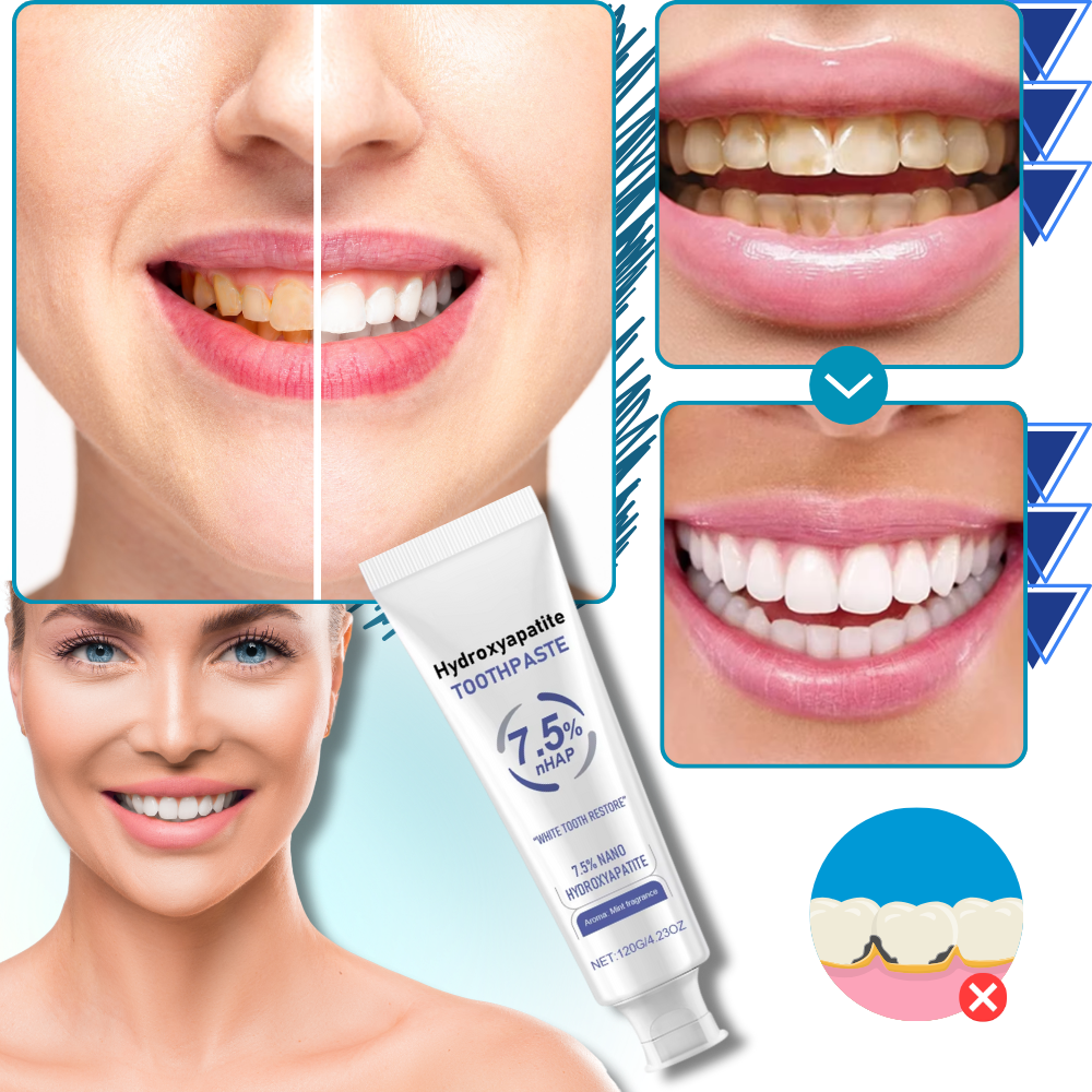 Emaljförstärkande tandkräm med mint - Ozerty