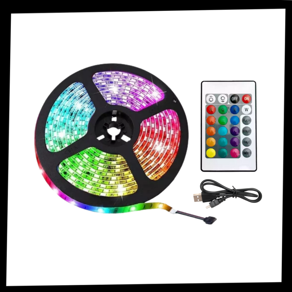 Energieffektiv RGB LED remsa - Ozerty