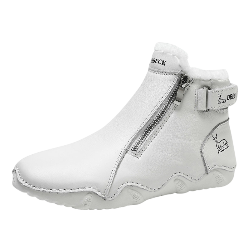 ErgoChic Vinterskor -Foder i vit fleece - Ozerty