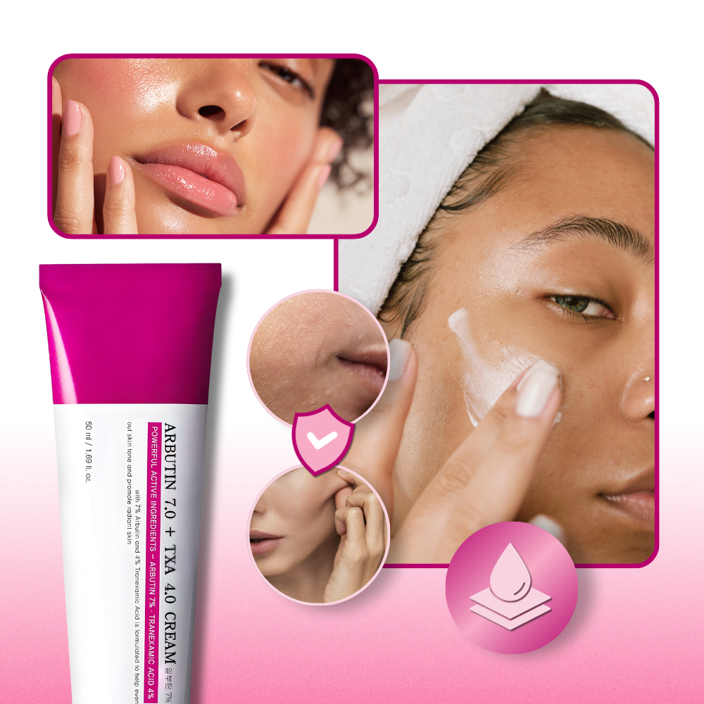 Utjämnande hudkräm med tranexaminsyra - Ozerty